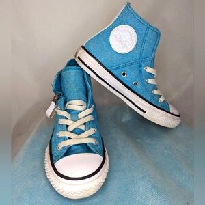 Converse Side Zipper High Top Shoes Size 13